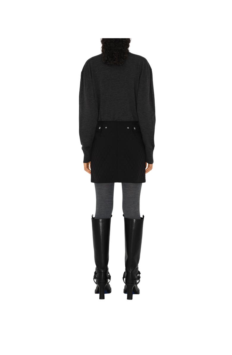 Burberry Quilted Nylon Mini Skirt Nordstrom