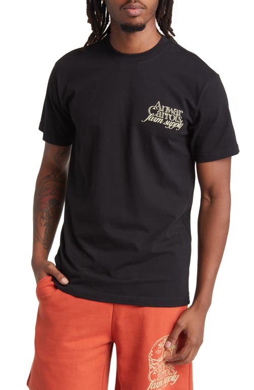 Farm Supply Logo Graphic T-Shirt in Black