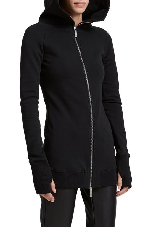 Marcella Prospect Front Zip Hoodie in Black at Nordstrom, Size X-Small