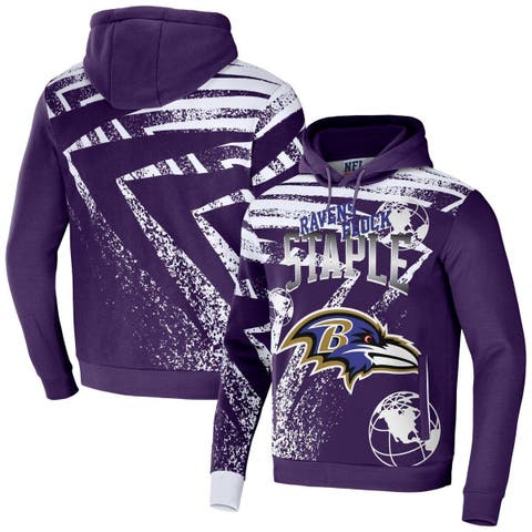 Hunter Baltimore Ravens Hoodie Sweatshirt | PupRWear Dog Boutique