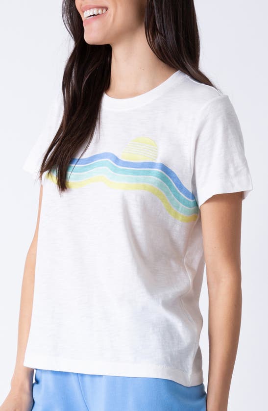 Shop Pj Salvage Aloha Summer Sleep T-shirt In Ivory