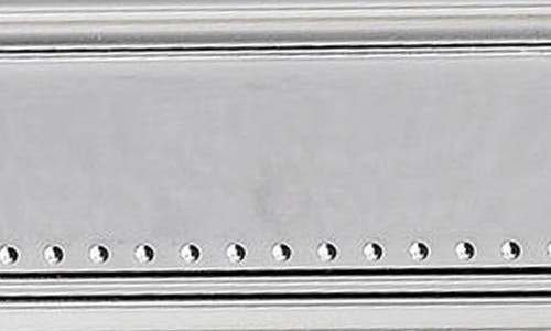 Vera Wang X Wedgwood Grosgrain Picture Frame In Metallic Silver