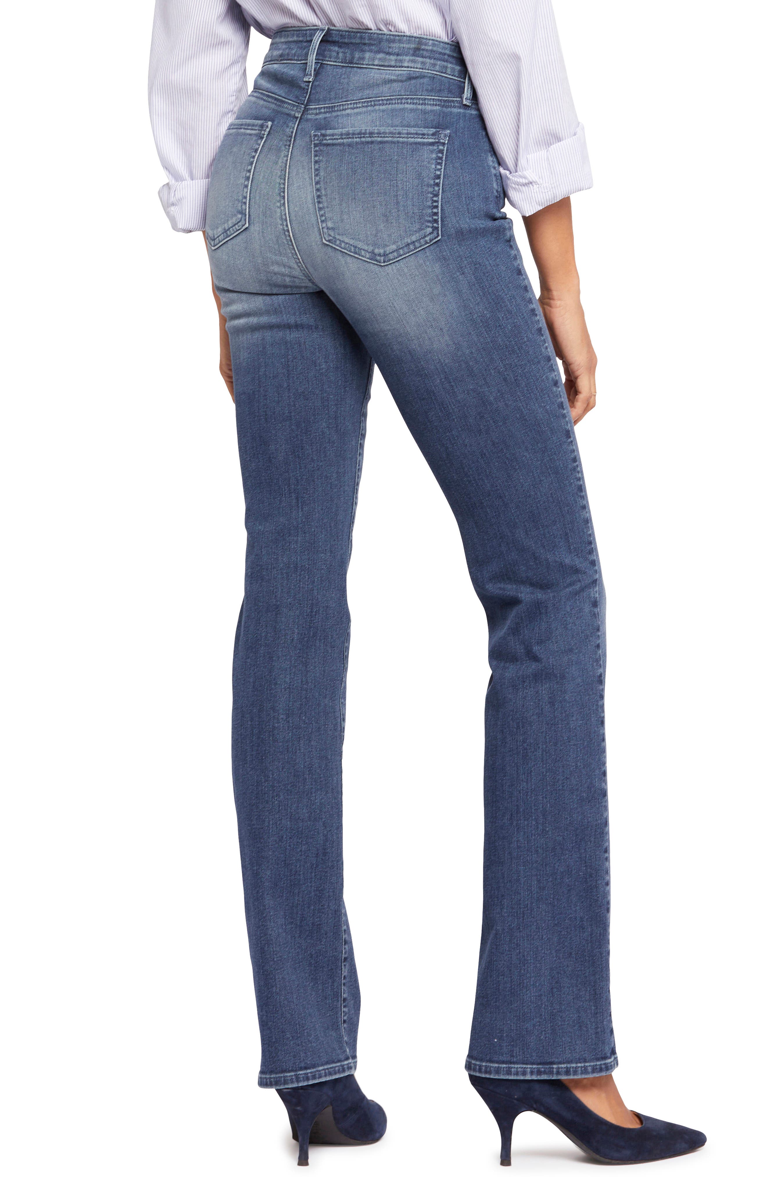 独特な店 Jeans, Boot-Cut Barbara Womens Misses NYDJ Dark 2 Enzyme, レインブーツ -  mercuryflowers.ae