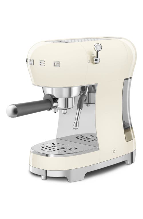 Shop Smeg Manual Espresso Machine In Cream