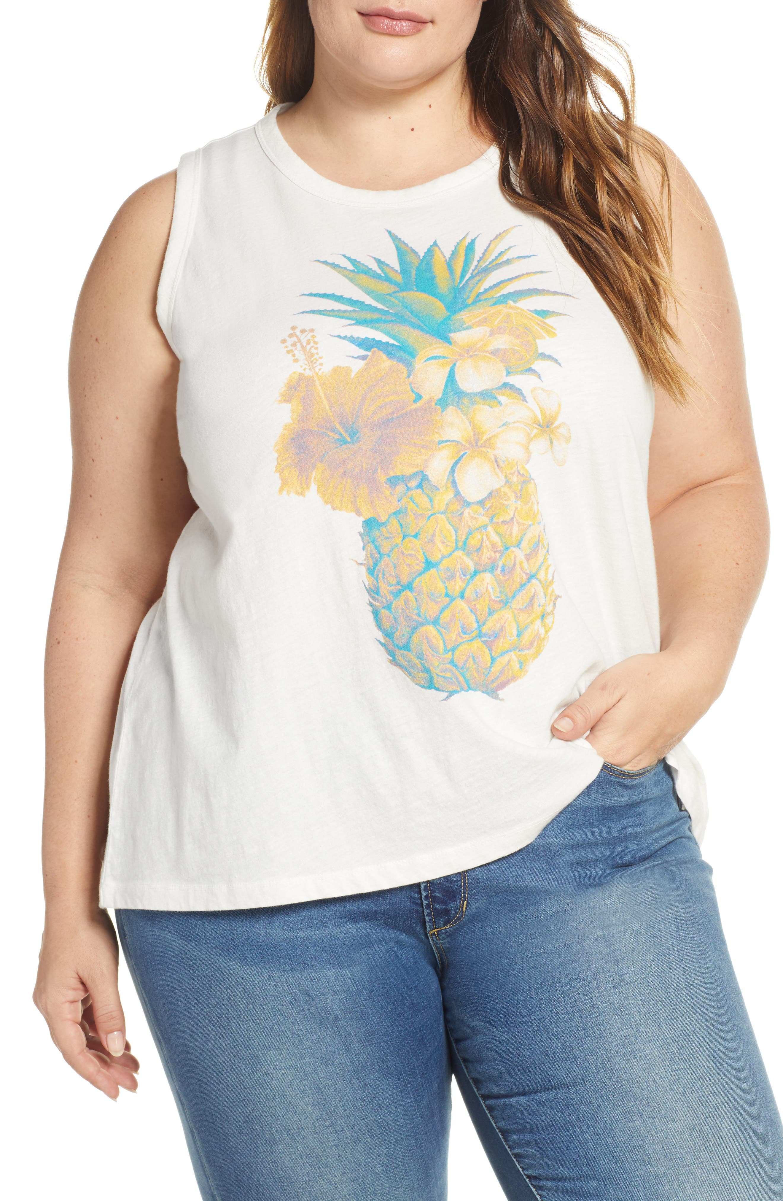 lucky brand pineapple tank