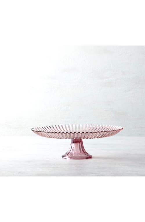 Fortessa Archie 13in Large Cake Stand In Pink