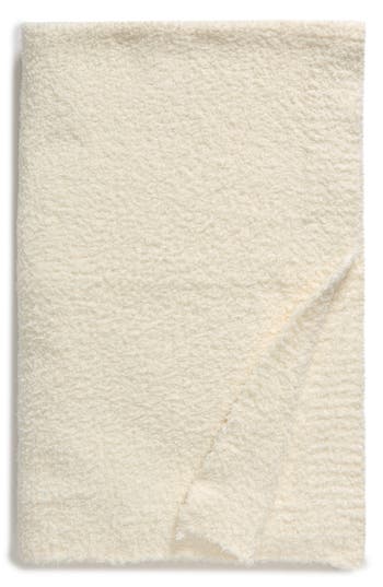 Nordstrom Butter Throw Blanket In Ivory Marshmallow