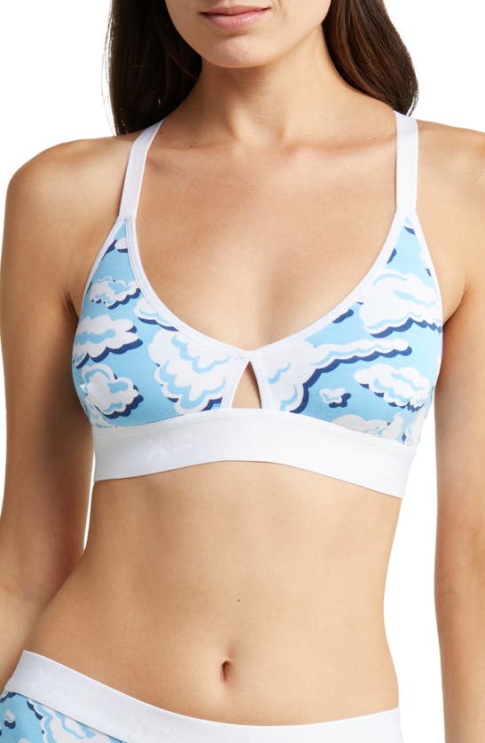 Tomboyx Stretch Modal Lounge Bralette In In The Clouds