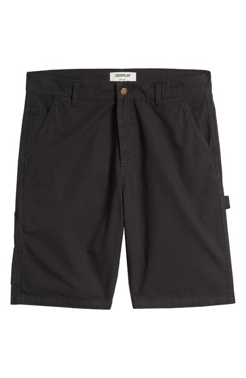 Cotton Ripstop Carpenter Shorts in Black