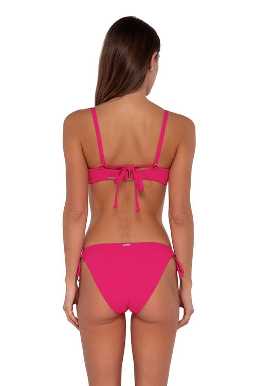 Shop Sunsets Brooke U-wire In Begonia Sandbar Rib