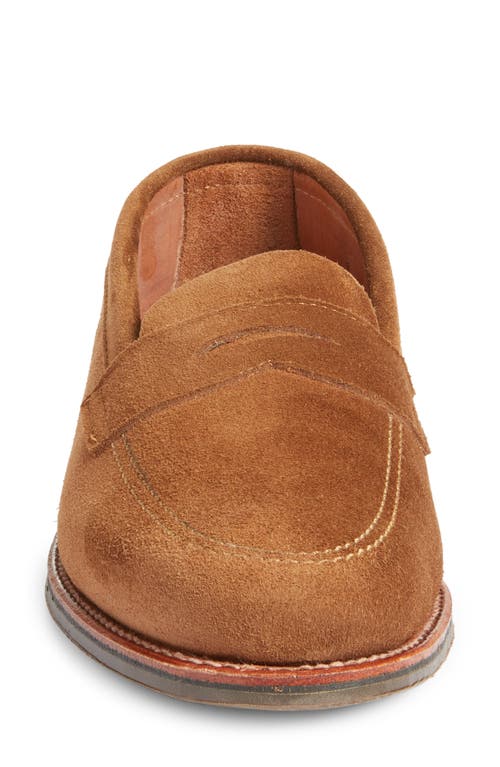 Shop Alden Shoe Company Alden Khrone Suede Loafer In Snuff Suede