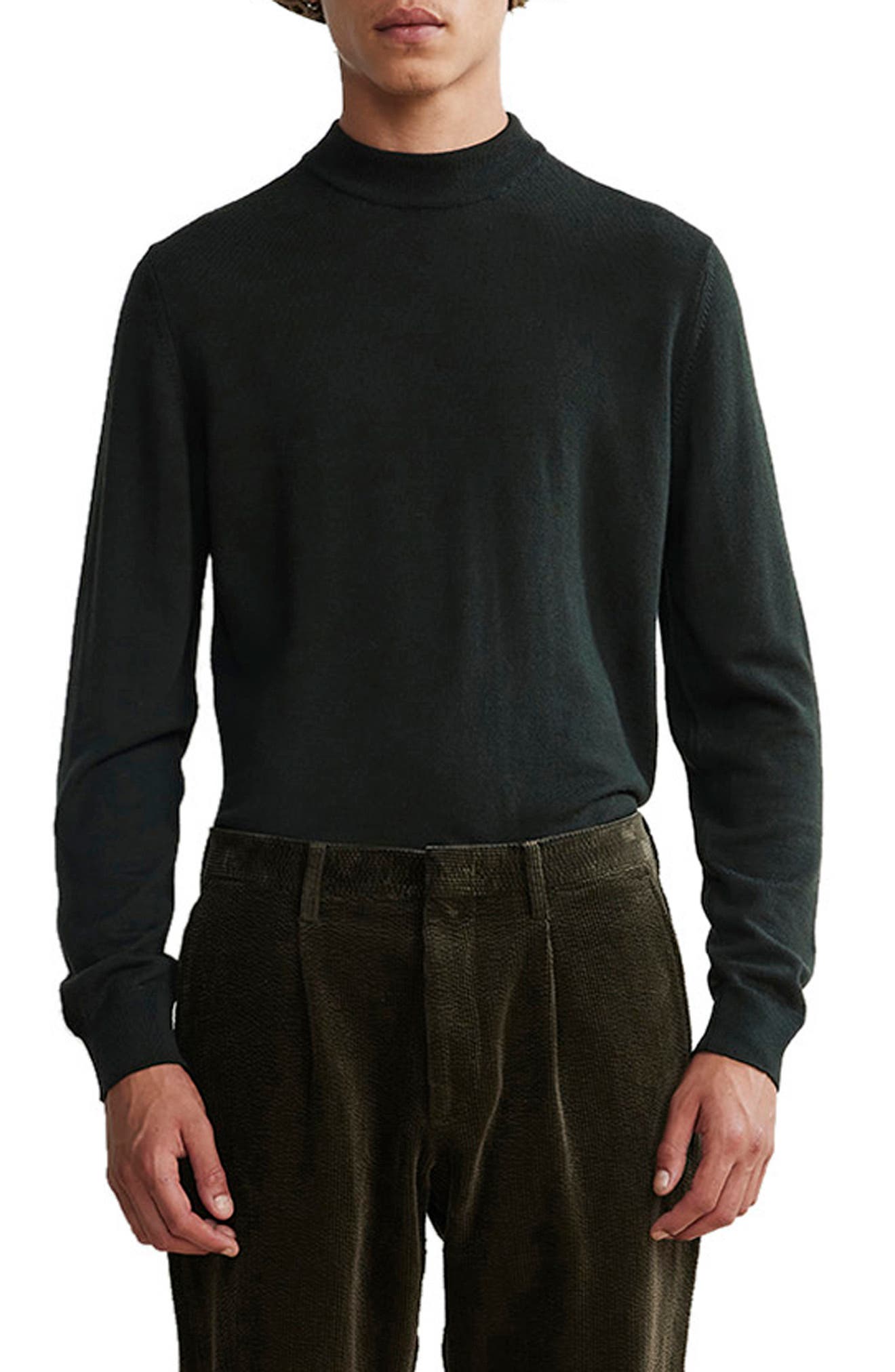 olive green turtleneck mens