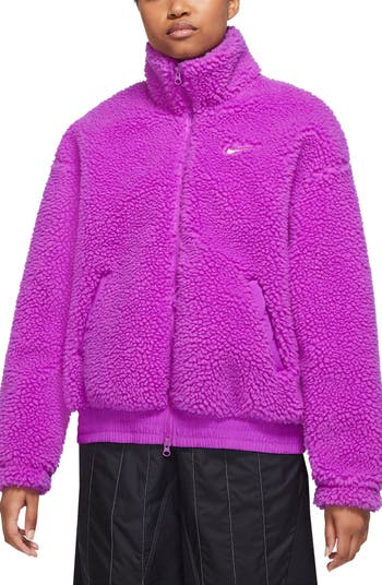 Nike Sportswear Swoosh Plush Fleece Jacket