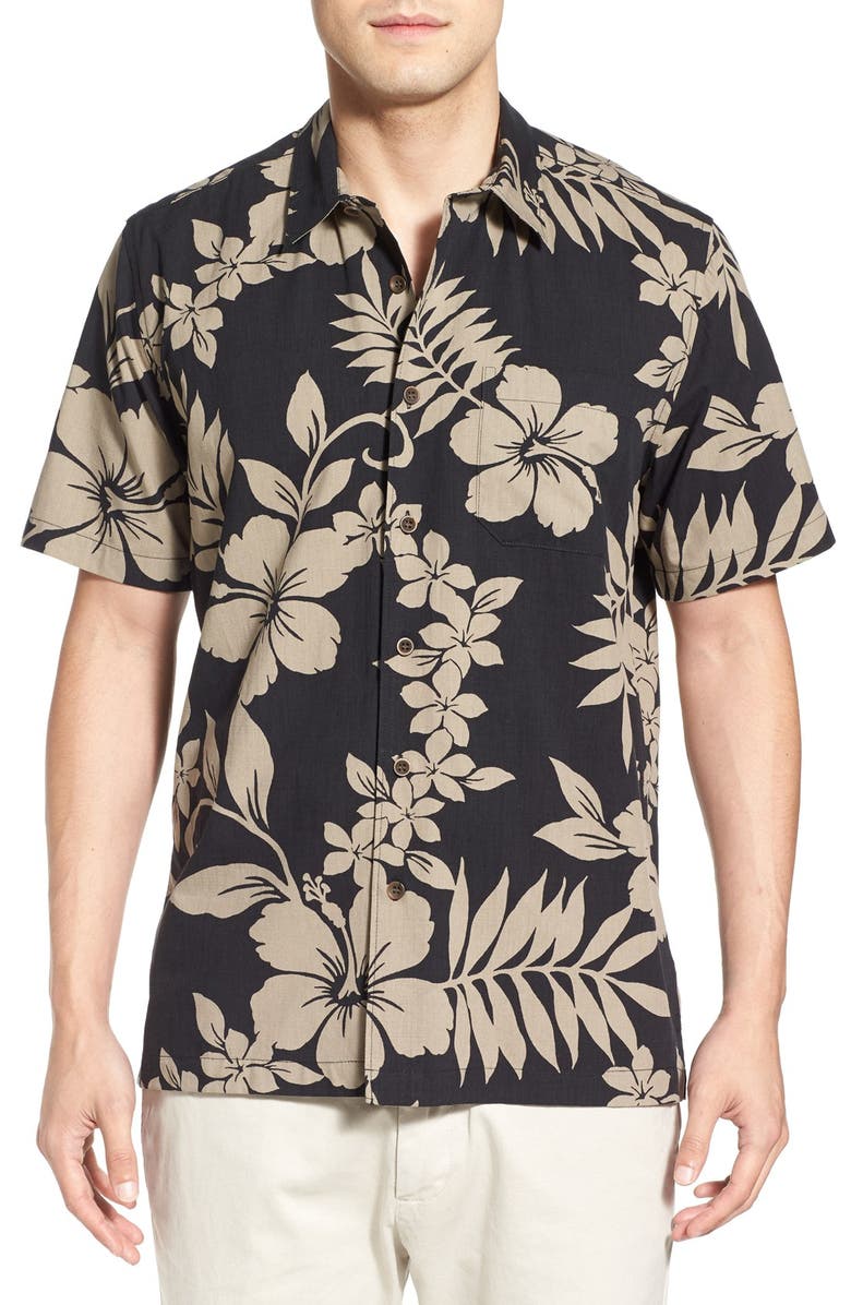 Quiksilver Waterman Collection 'Off Shore' Print Camp Shirt | Nordstrom