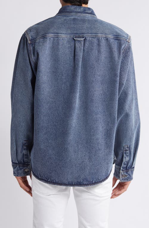 Shop Hugo Erato Denim Jacket In Navy