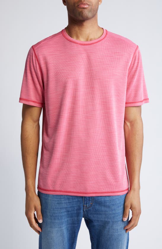Shop Tommy Bahama Paradise Isles Islandzone® Performance T-shirt In Simmer Pink