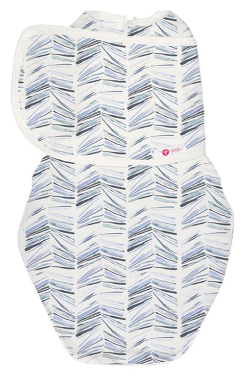 Embe Starter 2-Way Swaddle (Angle Stripe)  6-14lbs