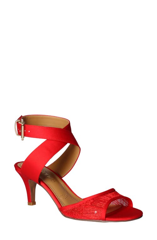 J. Reneé Soncino Strappy Sandal in Red