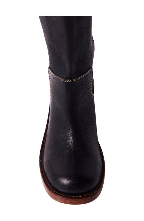 Shop Free People Blaze Block Heel Boot In Victorian Black Lear