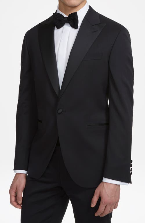 Jack Victor Elwood Tuxedo Jacket In Black