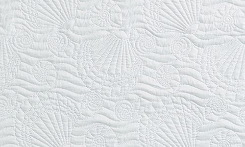 Vcny Home Ocean Solid 3-piece Quilt Set In White