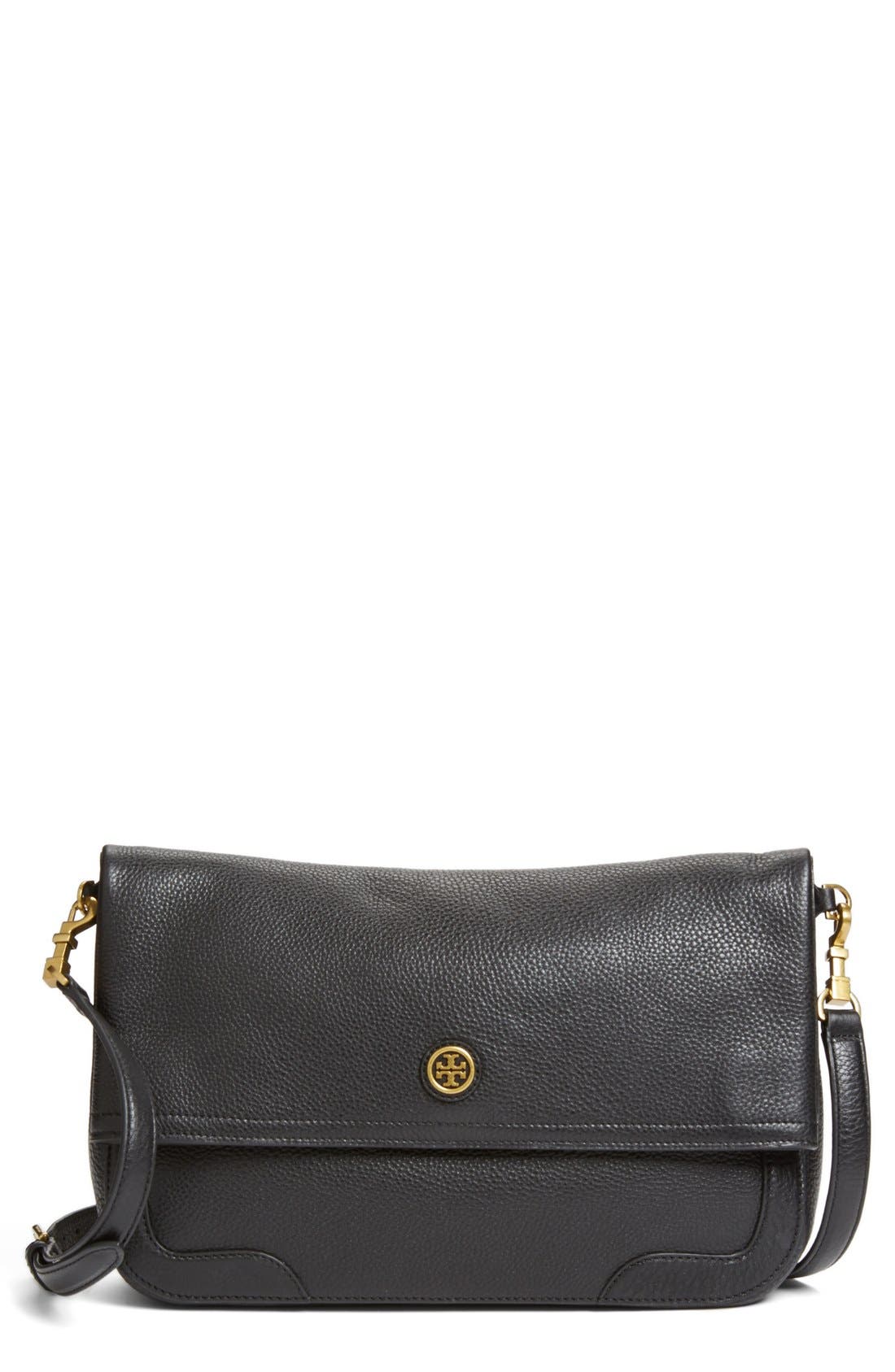 Tory Burch 'Frances' Leather Messenger Bag Nordstrom