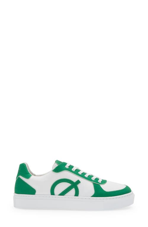 Shop Loci Classic Water Repellent Sneaker In White/green/green