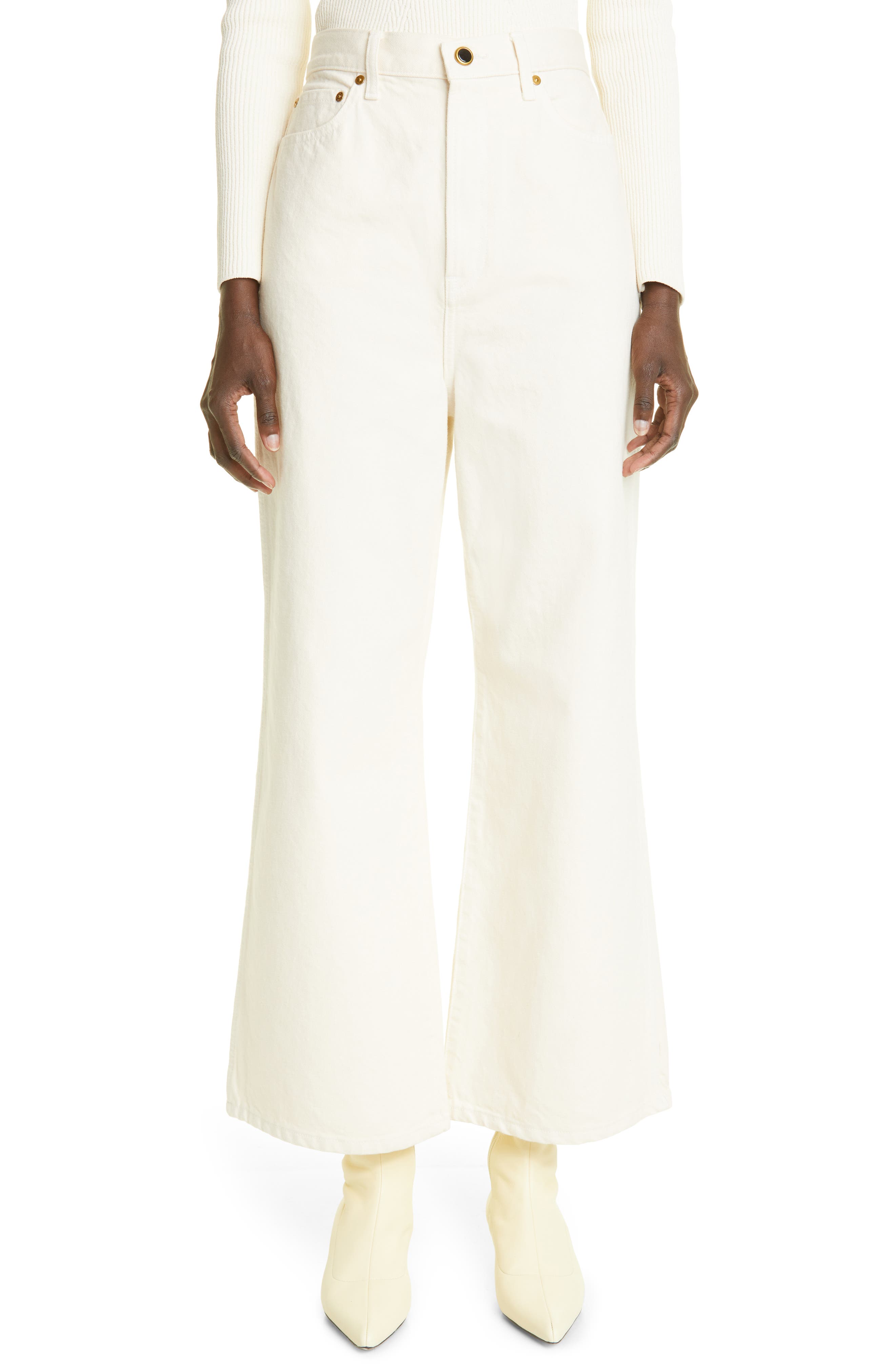 Khaite Jordan Wide Leg Jeans | Nordstrom