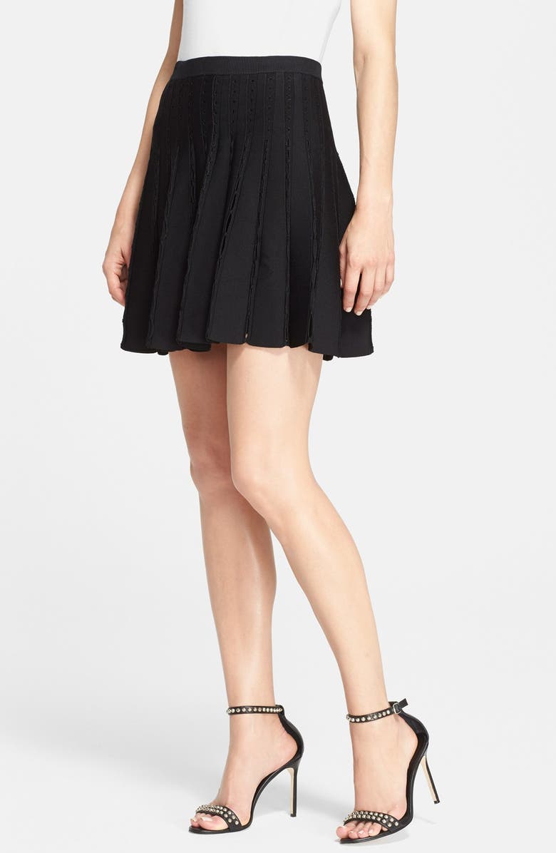 Alice + Olivia 'Chatley' Pleated Knit Skirt | Nordstrom