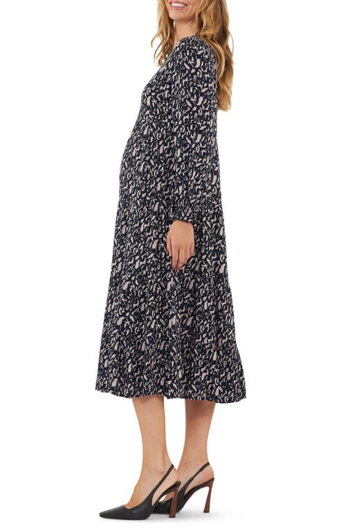 RIPE MATERNITY RIPE MATERNITY IZZIE TIERED MATERNITY DRESS