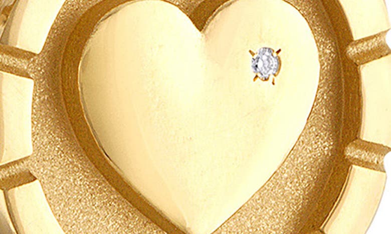 Shop Pamela Zamore Love Diamond Pendant Necklace In Gold