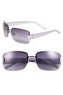 kate spade new york 'nia' 60mm rimless rectangular sunglasses | Nordstrom