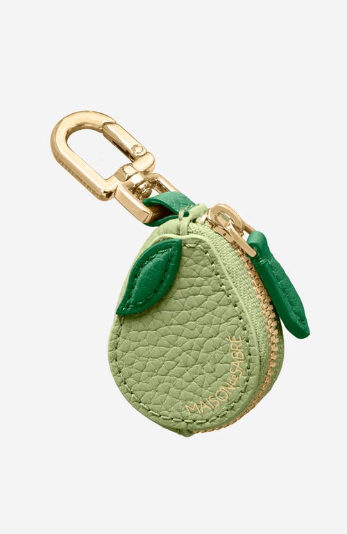 Shop Maison De Sabre Maison De Sabré The Sabremoji Fruit Charm In Pear