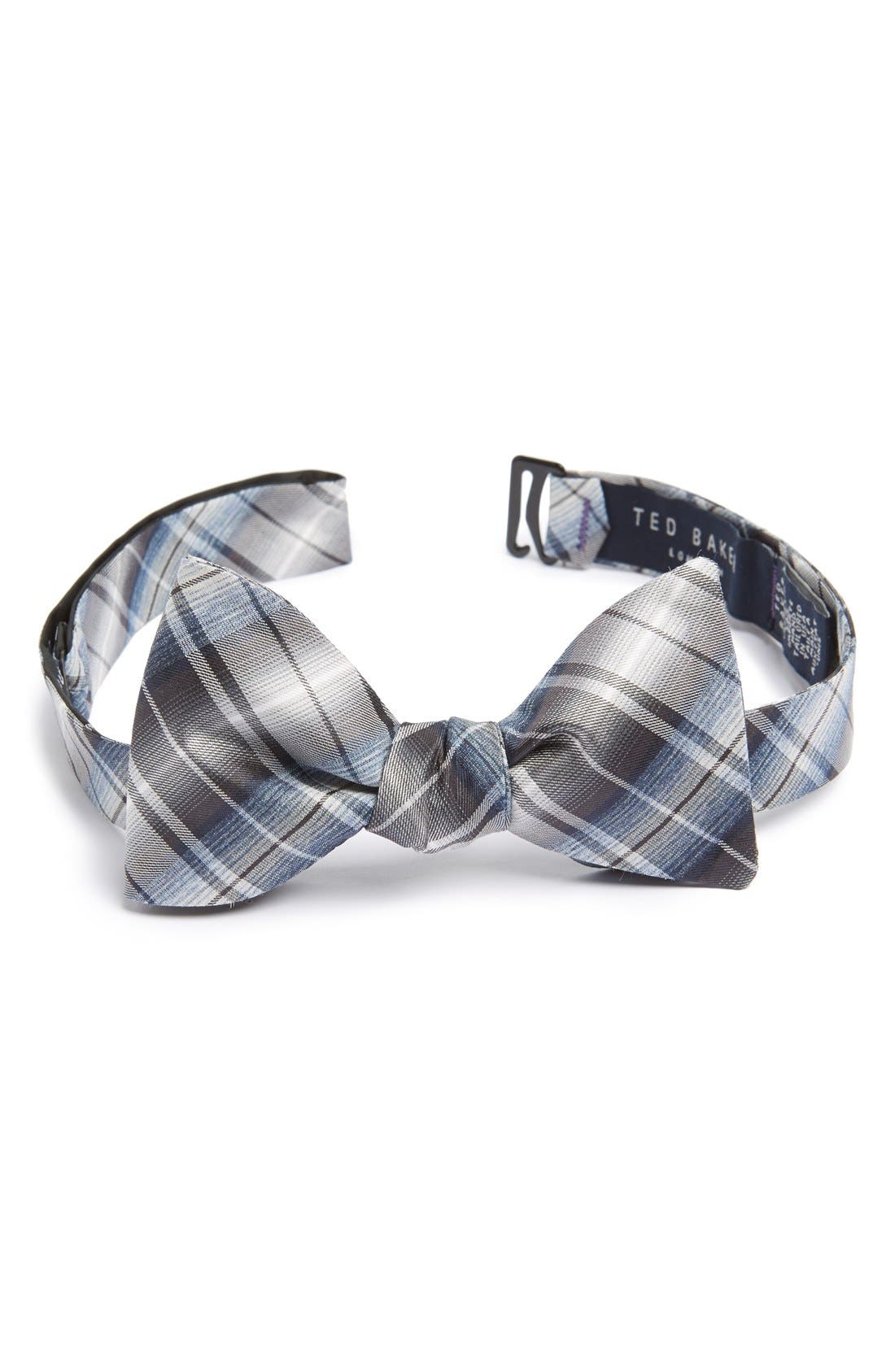 Ted Baker London Plaid Silk Bow Tie Nordstrom