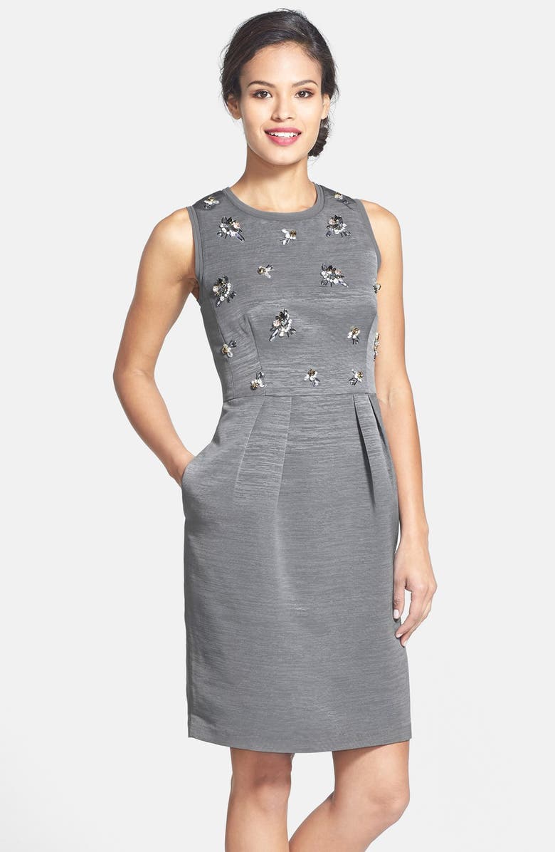 Eliza j lace & faille dress Clearance