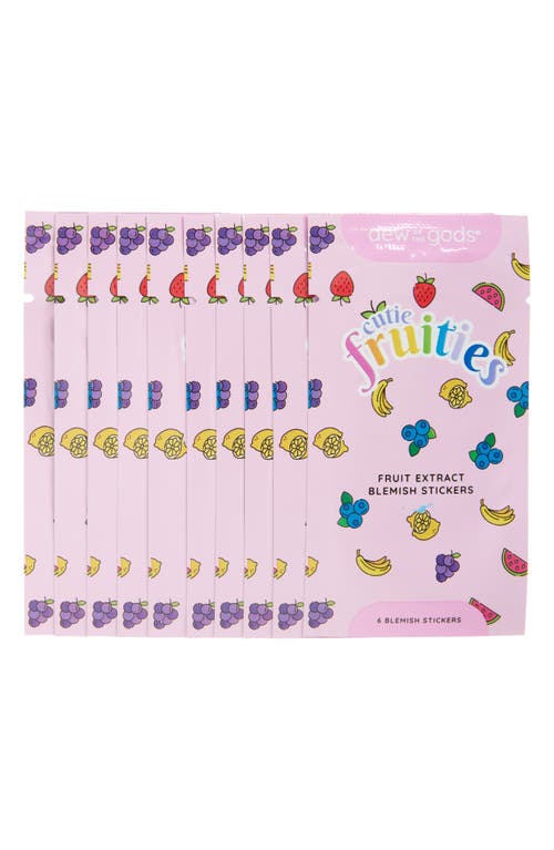 Dew Of The Gods Cutie Fruities 60-pack Acne Stickers In No Color