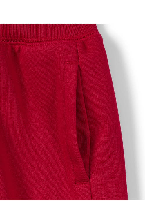 Lands' End School Uniform Kids Jogger Sweatpants In Red