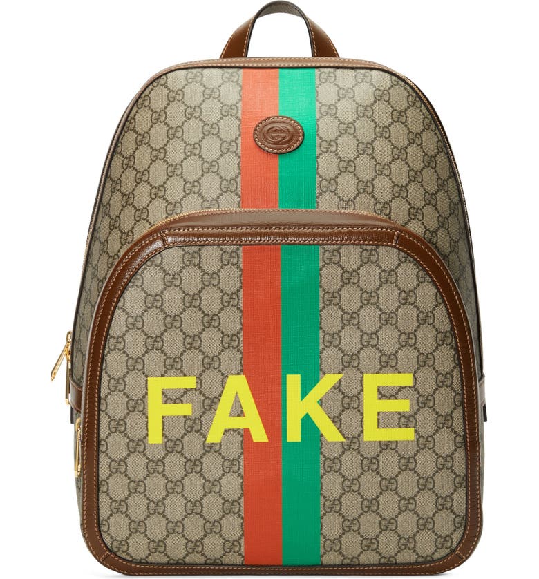 Gucci Fake Not Gg Supreme Canvas Backpack Nordstrom