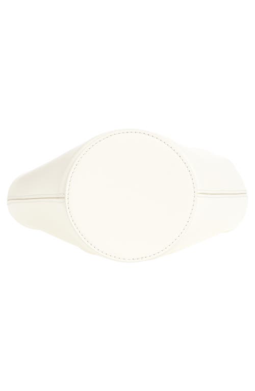 Jacquemus Le Petit Bambola Leather Bucket Bag In Light Ivory 115