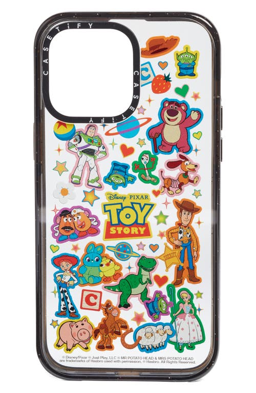 CASETiFY x Disney Pixar Toy Story iPhone 13 Pro/13 Pro Max & 14 Plus/14 Pro Max Case in Clear/Glossy Black at Nordstrom