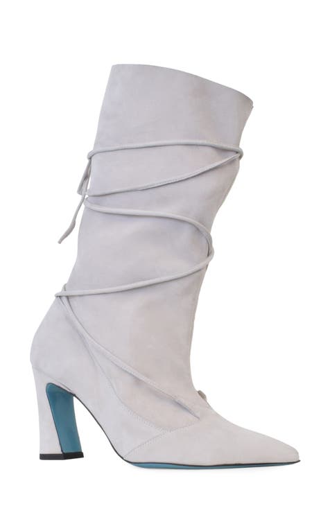narrow calf boots womens