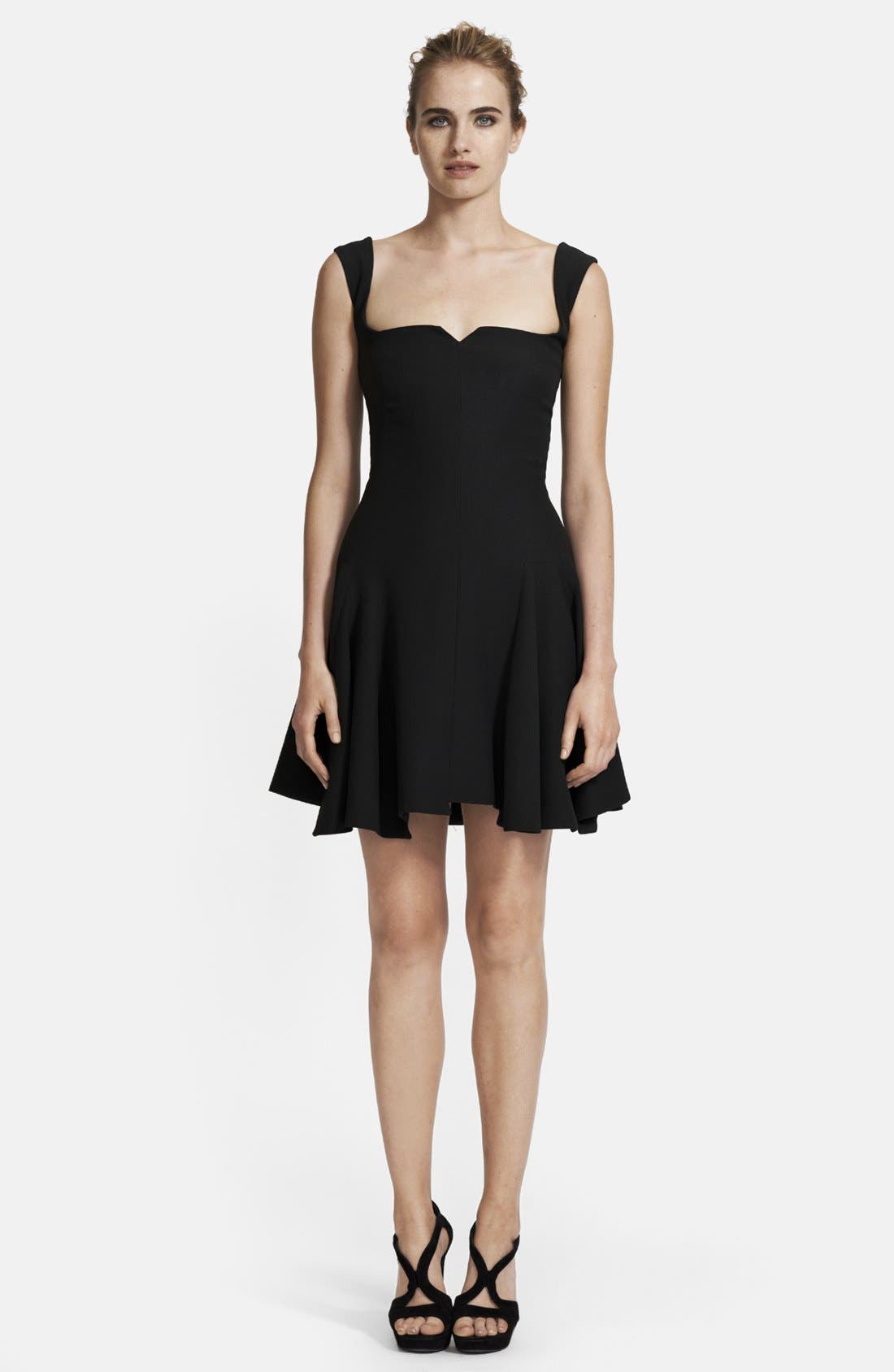 alexander mcqueen black dress