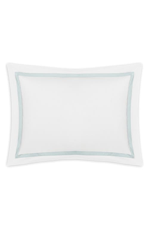 Matouk Lowell Pillow Sham in Pool at Nordstrom