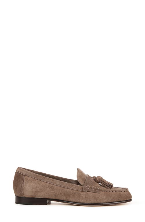 Shop Veronica Beard Penny Tassel Loafer In Taupe