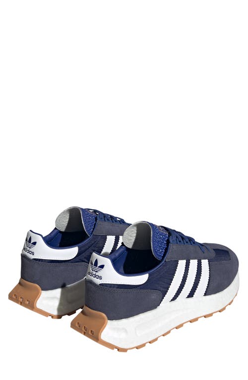 Shop Adidas Originals Adidas Retropy E5 Sneaker In Victory Blue/white/navy