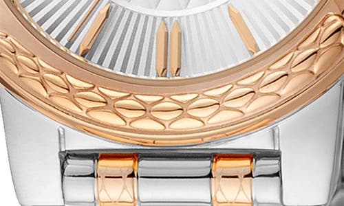 Roberto Cavalli Bracelet Watch, 32mm In Two Tone Silver & Rose Gold