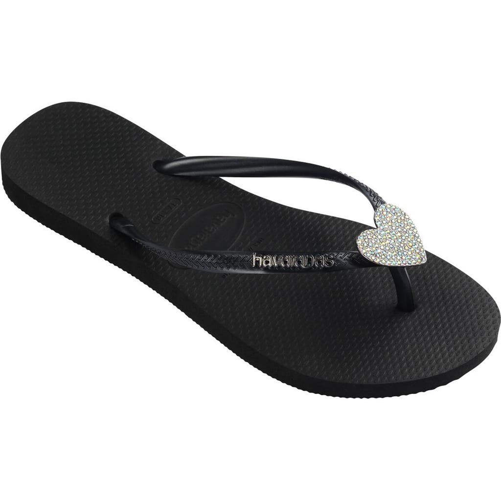 HAVAIANAS HAVAIANAS SLIM CRYSTAL CHARM FLIP FLOP