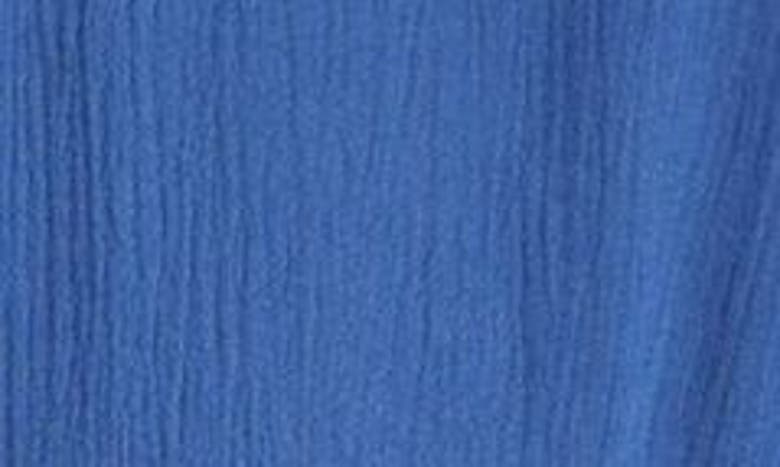 Elan Long Sleeve Cover-up Tunic In Royal