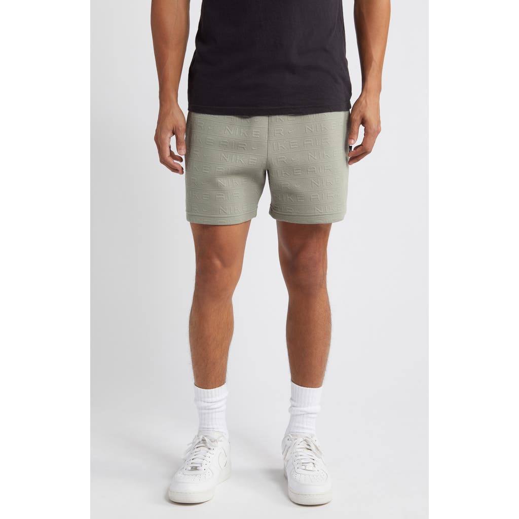 Nike Sportswear Air Knit Shorts In Dark Stucco/dark Stucco