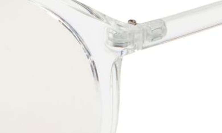 Shop Bp. 53mm Round Sunglasses In Clear- Lavender